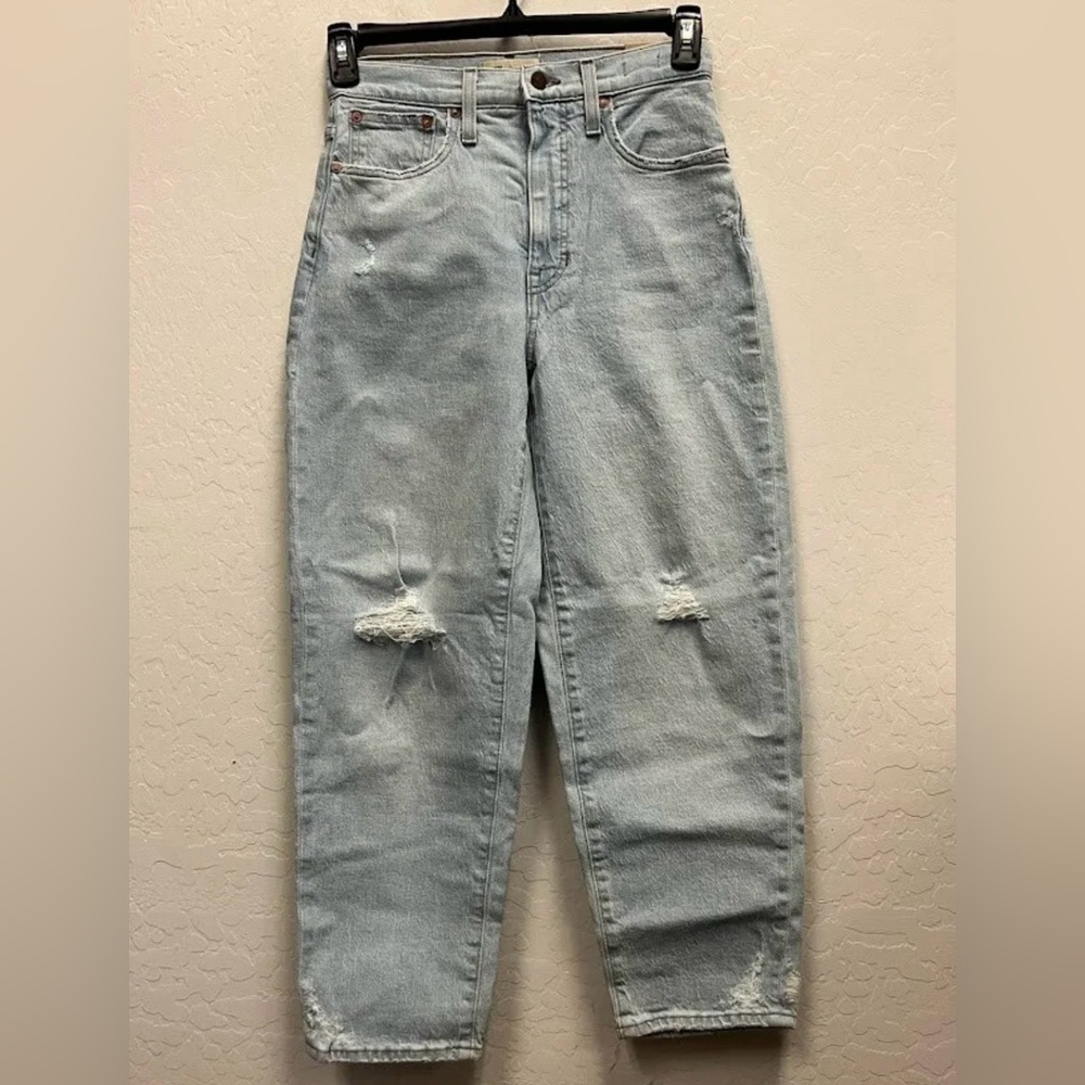NWOT MADEWELL Balloon jeans size 26